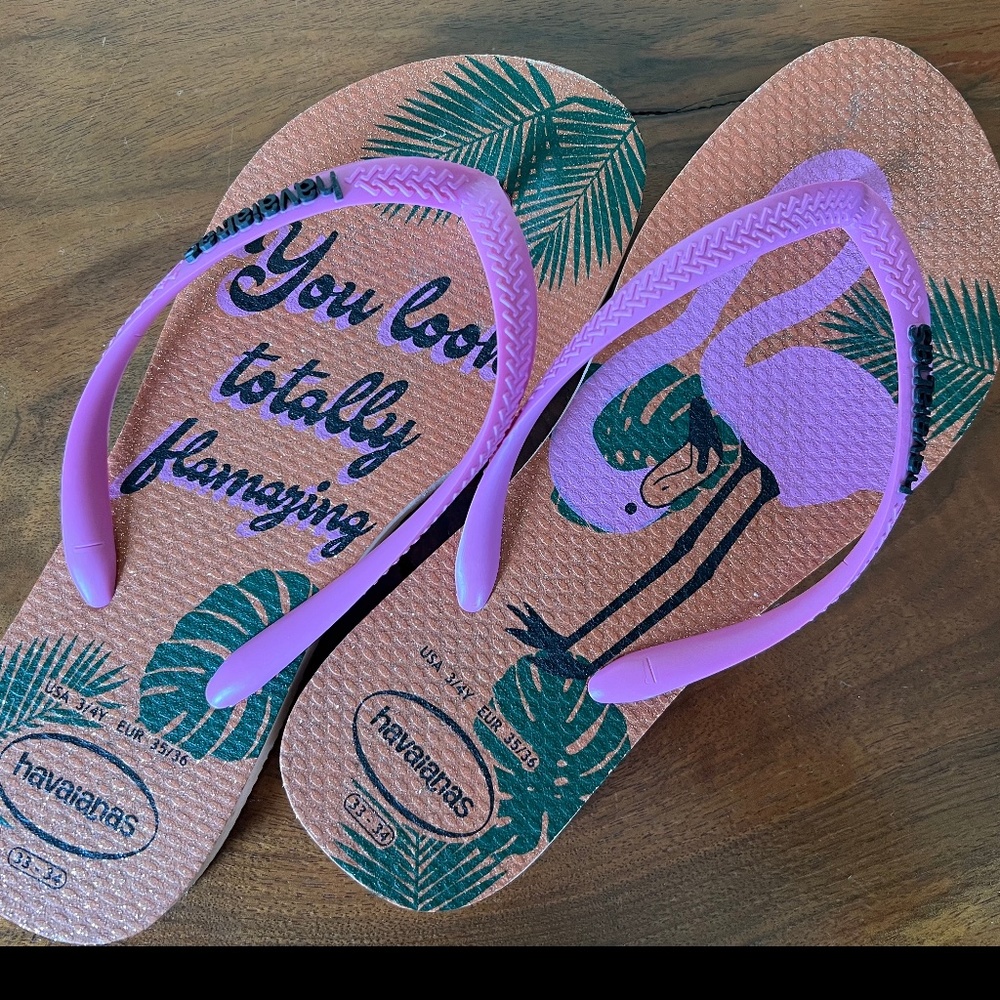 HAVAIANAS Kids Flip Flop with design